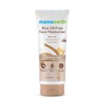 Mamaearth Rice Oil-Free Face Moisturizer for Oily Skin | With Rice Water & Niacinamide for Glass Skin | 24-Hour Hydration | Brightens Skin Tone | 80g - Fast UK Delivery