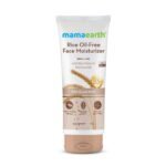Mamaearth Rice Oil-Free Face Moisturizer for Oily Skin | With Rice Water & Niacinamide for Glass Skin | 24-Hour Hydration | Brightens Skin Tone | 80g - Fast UK Delivery