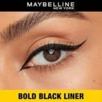 Maybelline New York Eyeliner, Smudge-proof and waterproof, Long-lasting, Liquid Colossal Bold Liner, Black, 3g (Pack of 2) Matte Finish - Fast UK Delivery - Image 4