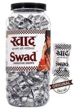 Swad Candy Jar (Digestive & Tangy Indian Masala Flavour Sweet Toffee) Vegan & Gluten Free, 250 Candies Jar - Fast UK Delivery - Image 2