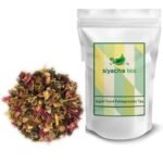 Siyacha Tea Super Food - Pomegranate Tea 100g|Natural Antioxidant Rich Loose Leaf Chai Patti|Herbal Caffeine Free Blend Tisane|Boost Energy Helps in Healthy Weight loss|Indian Spice Masala Blend| - Fast UK Delivery