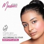 RENEE Madness pH Blush, Instant Unique Pink Payoff, Highly Blendable, Light Weight, Long Lasting, Moisturizing Formula, Enriched With Olive, Macadamia & Shea, Paraben Free & Cruelty Free, 3 Gm - Fast UK Delivery - Image 5