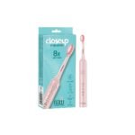 Closeup Sonic Expert Electric Toothbrush for Adults, Pack of 1+2 Heads (Pink) - Fast UK Delivery