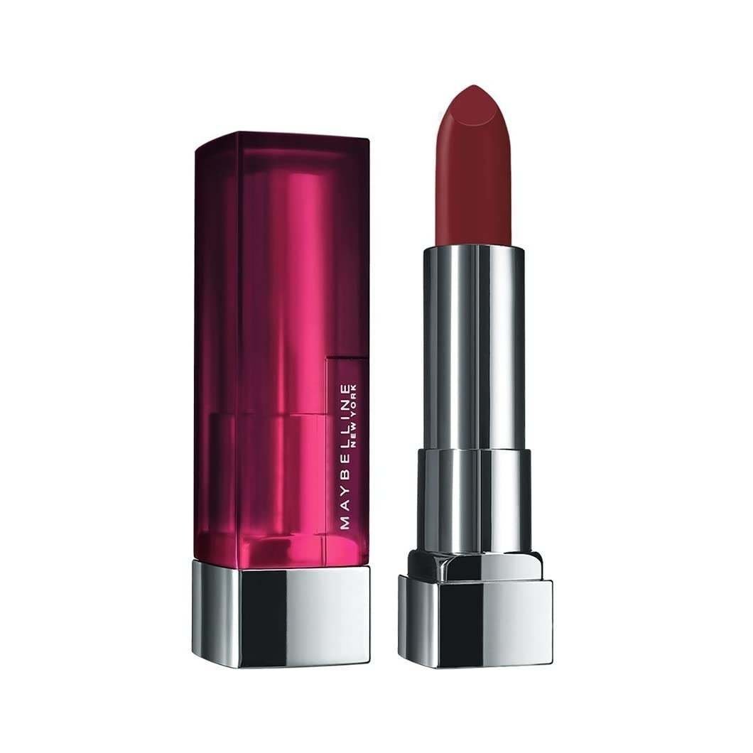 uk51wfkOHF7vL-1.jpg Maybelline New York Color Sensational Creamy Matte Lipstick, 808 Plum Perfection, 3.9g. - Fast UK Delivery - Image 1