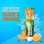 Closeup Clove & Orange Multi Action Toothpaste | Helps Fight 99% Bad Breath Causing Germs - 300 G - Fast UK Delivery - Image 4