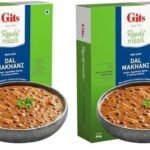 Gits Ready to Eat Dal Makhani, Pure Veg, Heat and Eat Indian Meal, Microwaveable, 300g (Pack of 2) - Fast UK Delivery