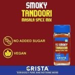 CRISTA 45 gms Smoky Tandoori Masala Spice Mix | Tandoori Masala for paneer, chicken, and vegetables | Zero added Colours & Preservatives | No added Sugar | Vegan - Image 4