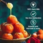 Gits Cow Ghee 500 ml Jar | Pack of 1 | Aroma in every drop |Pure Veg, Pure Cow Ghee, Desi Ghee, No preservatives | Rich Taste & Aroma | Good source of Vitamin A, Delicious, Healthy & Nutritious | Good for Digestion, Heart, Skin and Hair | Homemade taste - Fast UK Delivery - Image 6