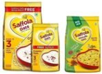 Saffola Oats, 1 kg with Free Saffola Oats 400 gm + Saffola Masala Oats, Curry & Pepper, 500g - Fast UK Delivery - Image 2