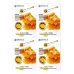 MIRABELLE HONEY FAIRNESS FACIAL SHEET MASK EX (Pack Of 4) - Fast UK Delivery