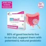 Dr. Morepen INTEBACT PROBIOTIC CAPSULES |Supplement for Gut Health - 10 Veg Capsules - Pack of 2 - Fast UK Delivery - Image 3