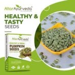 Attar Ayurveda Raw Pumpkin Seeds for Eating (250 Grams) | Protein and Fiber Rich Superfood | Unsalted, unroasted - Fast UK Delivery - Image 6