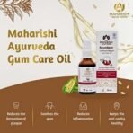 Maharishi Ayurveda Ayurdent Gum Care Oil - 100% Natural Oil Mouthwash for Soothing Dental Care, Anti-Plaque, Organic Sesame Oil-Based (50 ml) - Fast UK Delivery - Image 4