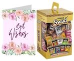 Swad Best Wishes Gift with Card (Swad Mixed Candy 125 Gift Box & 1 Greeting card) - Fast UK Delivery - Image 2