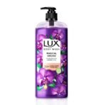 Lux Body Wash Fragrant Skin Black Orchid Scent & Juniper Oil Supersaver Xl Pump Bottle With Long Lasting Fragrance, Glycerine, Paraben Free, Extra Foam, 750 Ml - Fast UK Delivery