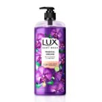 Lux Body Wash Fragrant Skin Black Orchid Scent & Juniper Oil Supersaver Xl Pump Bottle With Long Lasting Fragrance, Glycerine, Paraben Free, Extra Foam, 750 Ml - Fast UK Delivery