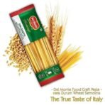 Del Monte Foodcraft Spaghetti Pasta (100% Durum Wheat - No Maida),400/500 grams,rice - Fast UK Delivery - Image 3