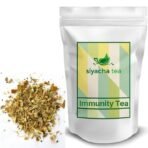 Siyacha Tea Ayurvedic Immunity Tea|Loose Leaf Blend|Caffeine Free Tisane|Herbal Spice Masala|With Pure Ginger,Turmeric,Mulethi,Lemon,Black Pepper|Natural Detox Chai Patti|50 Grams Makes 25 Cups - Fast UK Delivery