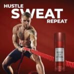 DENVER Man Of Steel Drill, Challenge & Pump Deodorant Body Spray - 200ML Each (Pack of 3) - Fast UK Delivery - Image 3