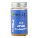 Praakritik Natural Tea Masala 100 Grams, Natural Vegetarian, Chai Masala, Daily Use Healthy Tea Masala, Natural Spices - Fast UK Delivery
