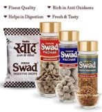 Swad Candy Pack, Anardana Pachak, Imli Ram Ladoo, Roasted Saunf Mukhwas, 25 Toffee (4 units) 480 grams - Fast UK Delivery - Image 3