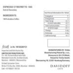 Davidoff Espresso 57 Ristretto Dark and Chocolate Coffee 10 Capsules, 11/12 Intensity, 100% Arabica, 55G - Fast UK Delivery - Image 5