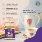 Pride of India | Sauvignon Cream Peachy Oolong Tea | 15 Pyramid Full Leaf Individually Wrapped Tea Bags | Fruity, Creamy & Citrusy Taste | Refreshing & Relaxing Experience | Caffeine - Fast UK Delivery - Image 6