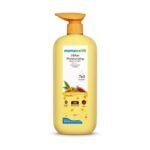 Mamaearth Ubtan Moisturizing Body Lotion with Turmeric & Saffron for Glowing Skin | 48H Moisturization | Nourishes Dry Skin | 7 in1 Total Care | 100% Natural Butter | Non-Greasy Smooth Skin | 400 ml - Fast UK Delivery