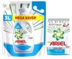 Ariel Top Load Matic Liquid Detergent 3Ltr & Ariel Matic Top Load Detergent Washing Powder - 1 kg COMBO - Fast UK Delivery - Image 2