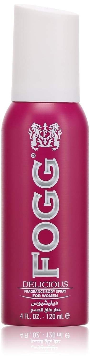 uk51yc1YKdGYL-1-1.jpg FOGG Female Fragrant Fresh Scent Body Spray Delicious, 120Ml, Pack Of 1 - Fast UK Delivery - Image 1