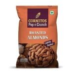 CORNITOS Roasted Almonds Lightly Salted | Pack of 10 (30g Each) - Fast UK Delivery - Image 3
