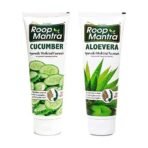 Roop Mantra Face Wash Combo (Cucumber Facewash 115ml + Aloevera Facewash 115ml) - Fast UK Delivery - Image 2