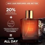 Bella Vita Luxury OUD PARFUM Intense Unisex Perfume for Men & Women with Carnation,Vanilla,Cedarwood|Woody,Oriental Long Lasting Fragrance Scent 100Ml - Fast UK Delivery - Image 4