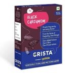 CRISTA Darjeeling Whole Black Cardamom Seeds | Kali/Badi Elaichi | Zero added Colours, Fillers, Additives & Preservatives | Aromatic & Natural | 100 gms - Image 2