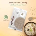 Vedaka Cumin Seeds Safed Jeera Whole 200g - Fast UK Delivery - Image 7