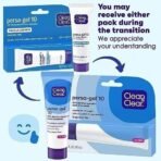 Clean & Clear Persa-Gel 10 Acne Medication Spot Treatment with Maximum Strength 10% Benzoyl Peroxide, Pimple Cream & Acne Gel Medicine for Face Acne with Benzoyl Peroxide Medication, 1 oz (pack of 4) - Fast UK Delivery - Image 3