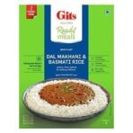 Gits Ready to Eat Basmati Rice + Dal Makhani Combo Meal, Pure Veg, Heat and Eat, 375g (Pack of 2) - Fast UK Delivery - Image 3