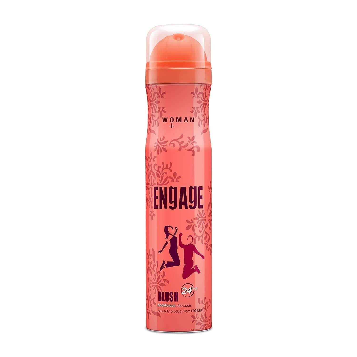 uk51zWpVleAUL-1-1.jpg Engage Blush Deodorant For Women, Fruity and Floral, Skin Friendly, 150 ml Deo Body Spray 1Pcs - Fast UK Delivery - Image 1