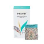 Newby Moroccan Mint Green Tea Bags | 25 Counts | Blend of Fine Green Tea & Peppermint Leaves | 50 gms - Fast UK Delivery
