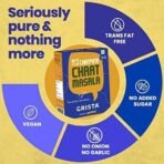 CRISTA Desi Multipurpose Seasonings Combo Pack - 1 | Chaat Masala x 1, 100 gms | Garam Masala x 1, 100 gms | Indian Curry Powder x 1, 45 gms | Tea Masala x 1, 100 gms | Pack of 4 | No added Colours - Image 7