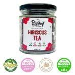 Bechef Flower Tea - Hibiscus Tea - 25 gm || Flower Tea || Hibiscus Flower Herbal Tea || Mock-tails || Syrups || Natural Tea || Anti oxidant || Health Benefits || - Fast UK Delivery - Image 4