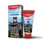 Colgate Kids Toothpaste For 6+ Years, Batman, Bubble Fruit Flavour, Gentle Protection, Enamel Protection Tooth Paste With 50% Lesser Abrasive Formula For Protecting Against Cavities, 80 Gram - Fast UK Delivery