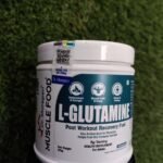 Dr. Morepen L-Glutamine Post Workout Recovery Supplement, 250g, Unflavoured, 5g Per Serving - Fast UK Delivery