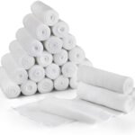 Comfort Elastic Bandage Size : 15 cm X 3 mtr Streched Length Pack of 10 Pcs. - Fast UK Delivery