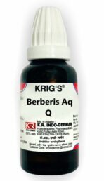 KRIG'S Berberis Aquifolium Q - 30mL Set Of 1 | Homeopathic Mother Tincture - Fast UK Delivery