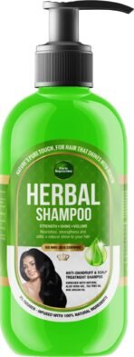 Parle Ropvatika 500ml Beer Herbal Shampoo, Anti-Dandruff, Hair Fall Control and Scalp Treatment with Natural Ingredients, Tea Tree Oil, Aloevara and Argan Oil, for Men Woman (Rosemary 500ml) - Fast UK Delivery
