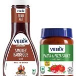 Veeba Sauces, Barbeque Sauce, 330g & veeba pasta pizza sauce 280g - Fast UK Delivery