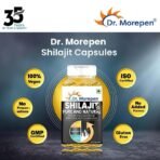 DR. MOREPEN Shilajit Capsules | Pure Himalayan Shilajit Extract Vegan, Pure & Natural Shilajit Consist of More Than 84 Minerals 60 Capsule Pack of 1 - Fast UK Delivery - Image 3