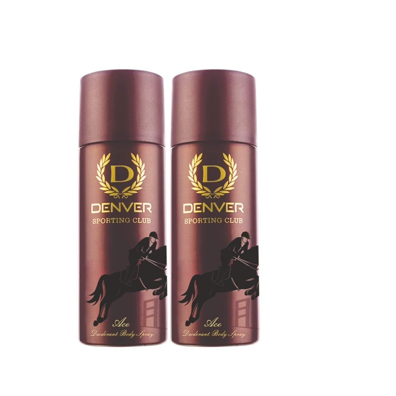 uk611GM7-8x2L-1-1.jpg DENVER Hamilton Ace Body Deodorant - 165MLEach (Pack of 2) | Long Lasting Deodorants | Luxury Fragrance for Men - Fast UK Delivery - Image 1