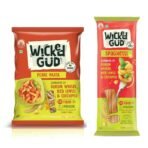 WickedGud 2X Fiber Penne & Spaghetti Pasta Combo | No Maida | Durum Wheat Semolina | Brown Rice | Red Lentils | Healthy Diet Pasta - 400gm x 2 - Fast UK Delivery
